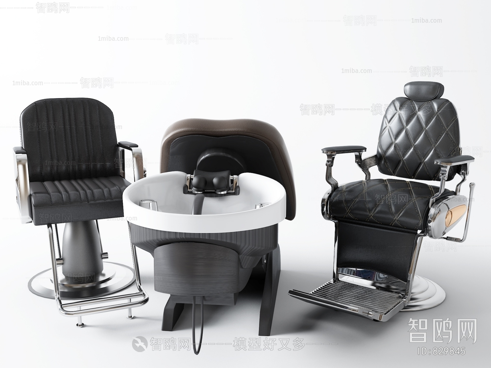 Modern Barber Chair