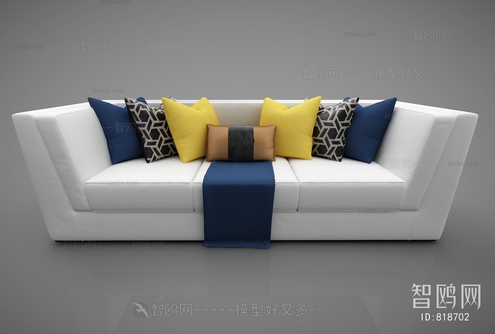 Modern Three-seat Sofa