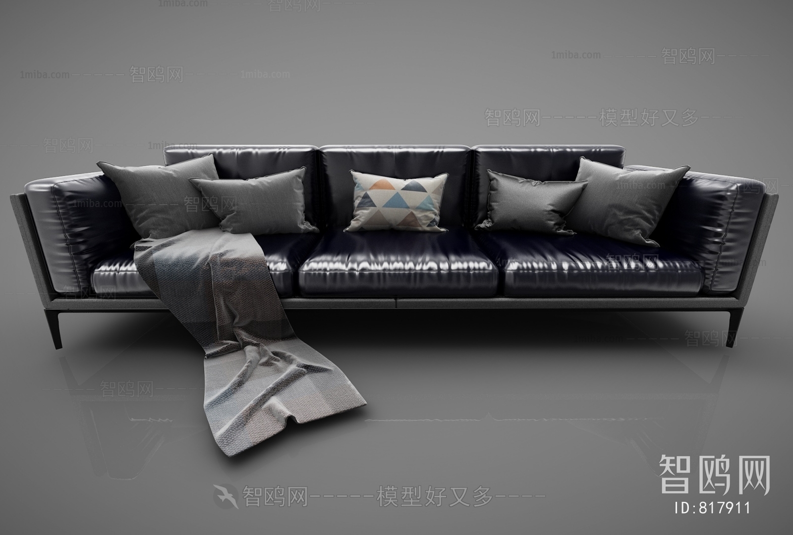 Modern Three-seat Sofa