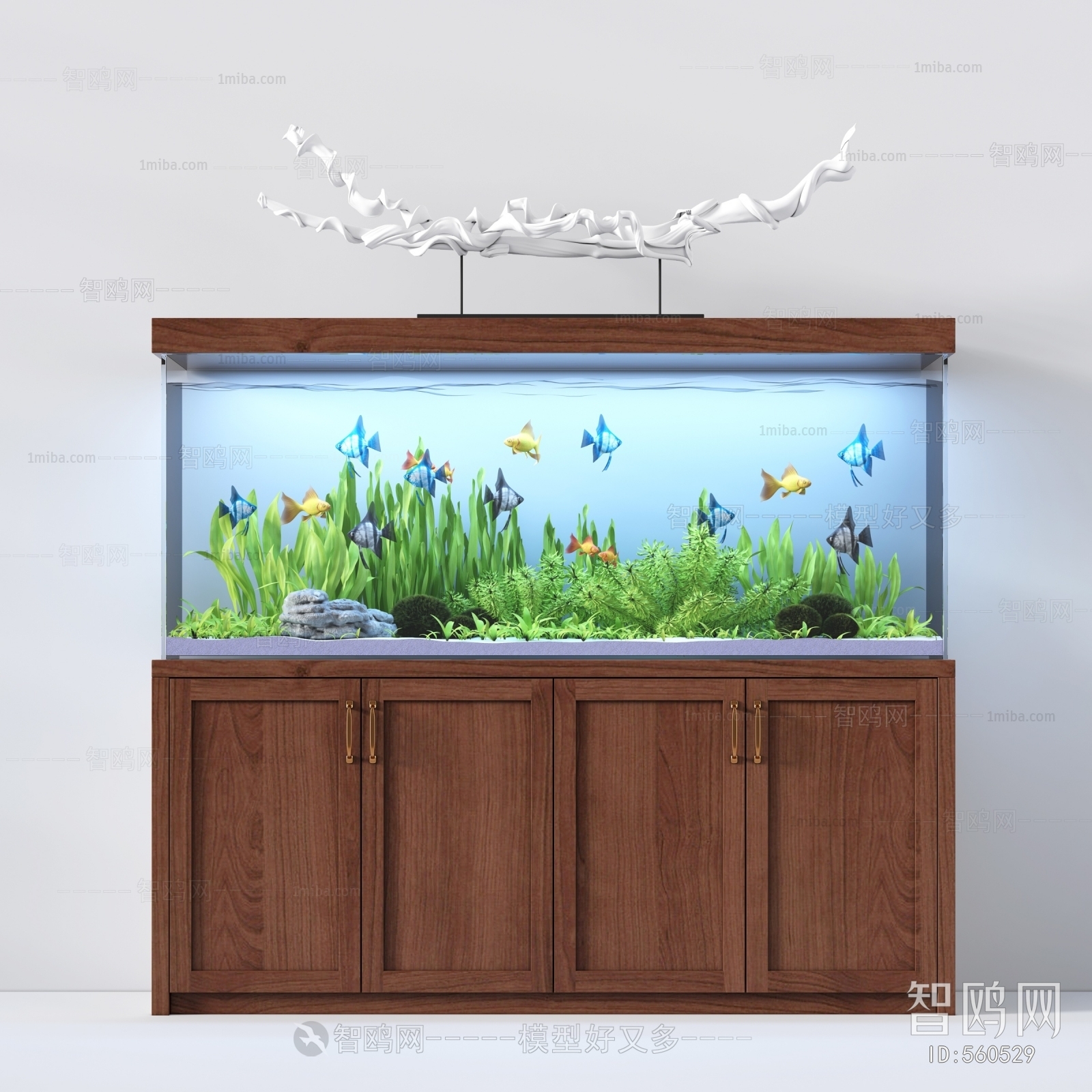 New Chinese Style Fish Tank