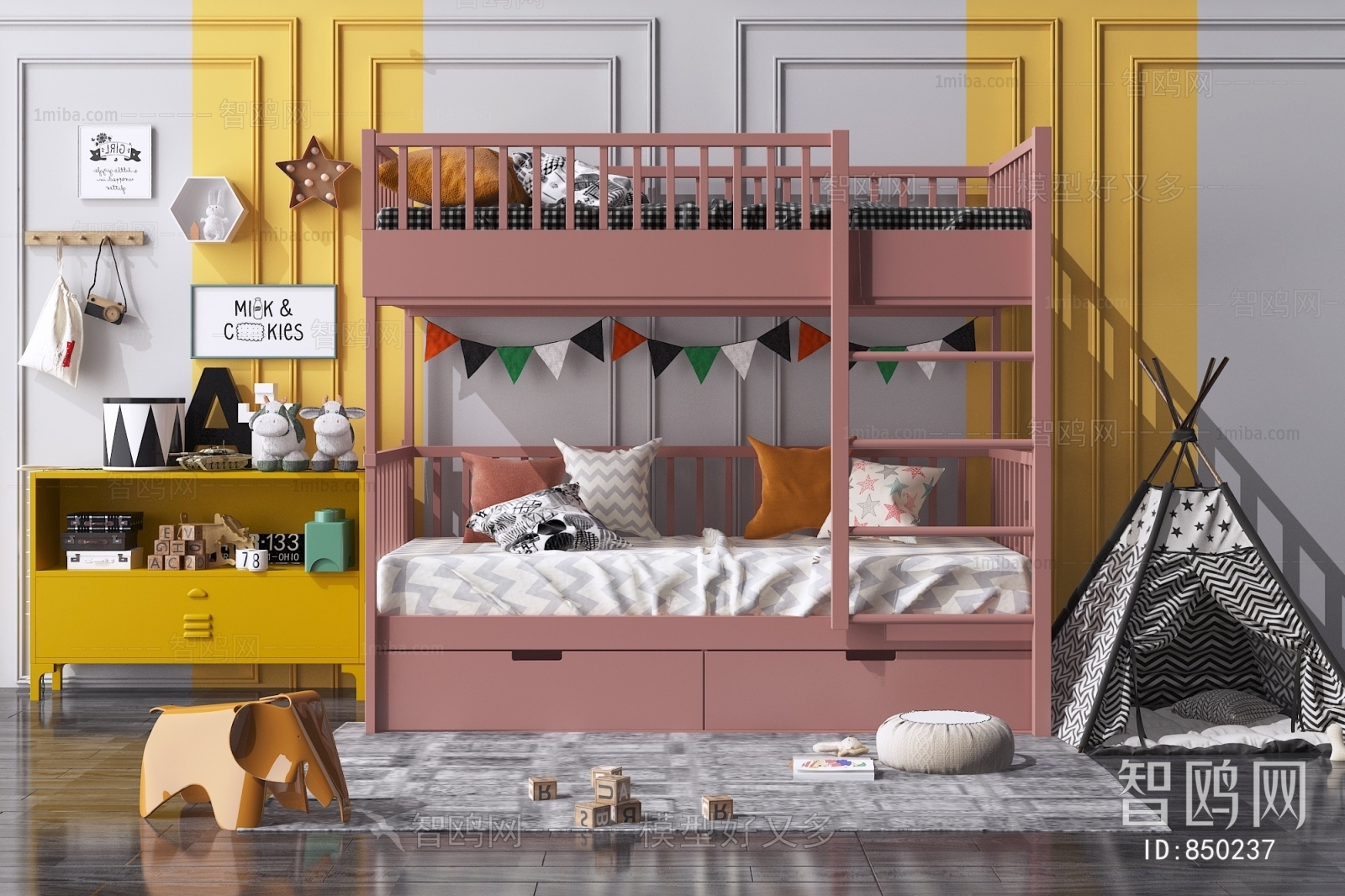 Nordic Style Child's Bed