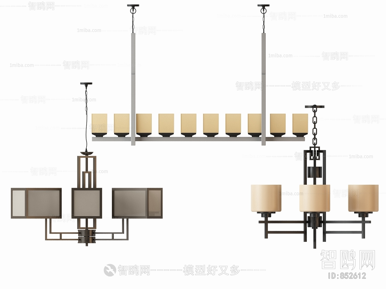 新中式吊灯