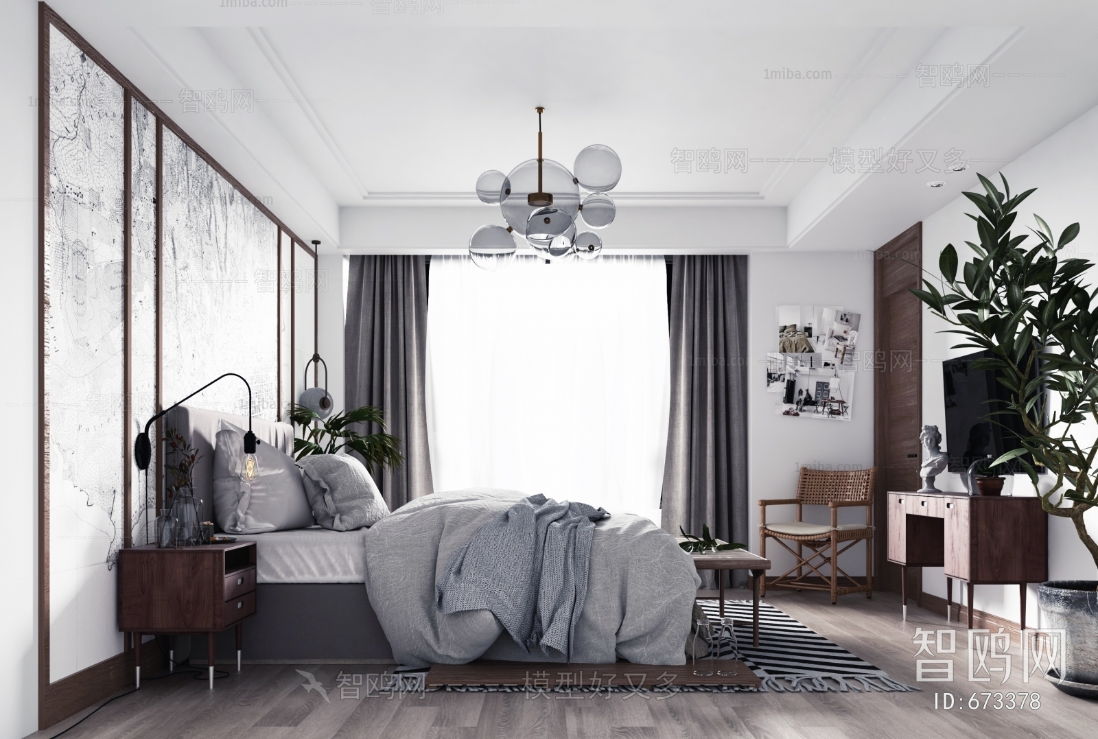 Nordic Style Bedroom