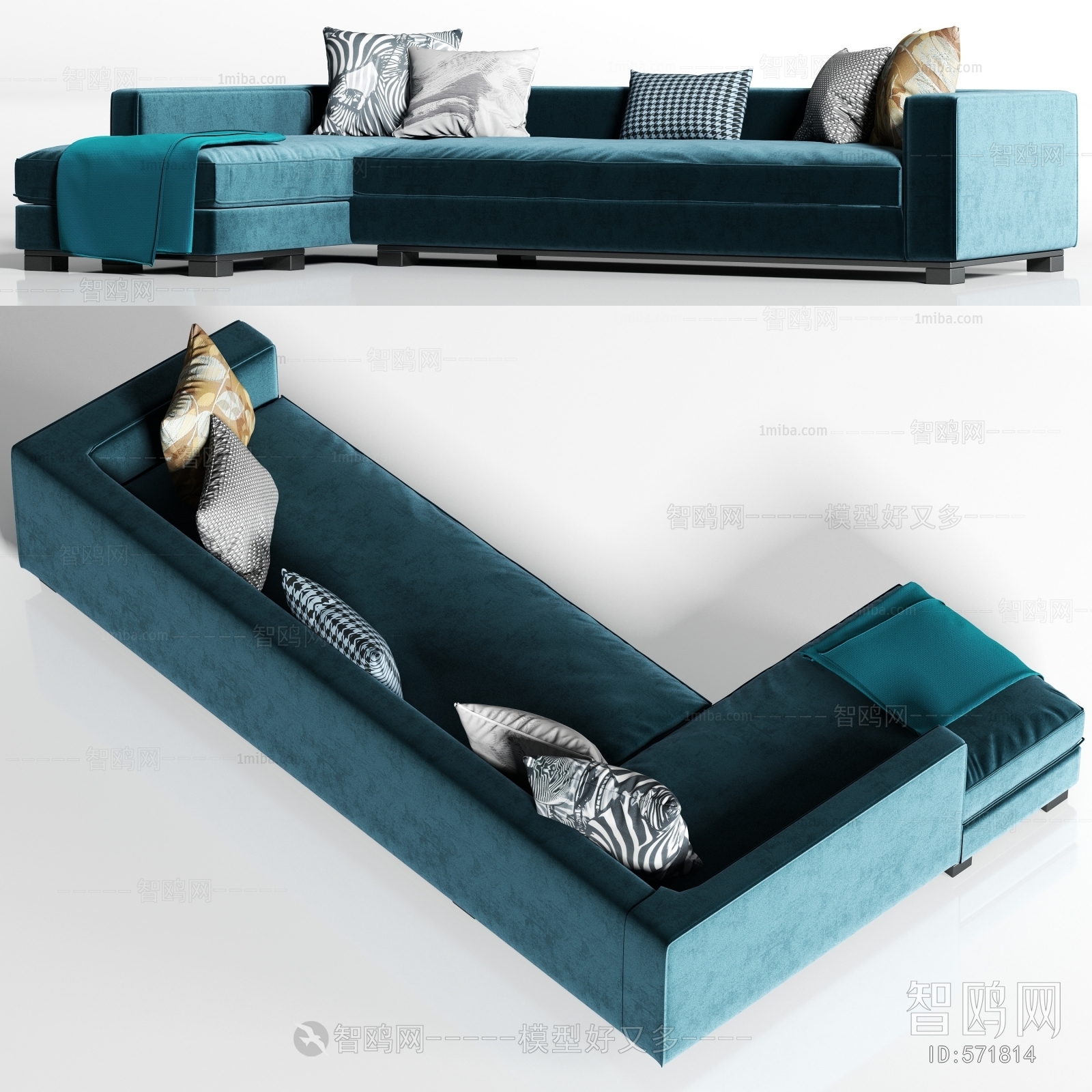 Modern Multi Person Sofa