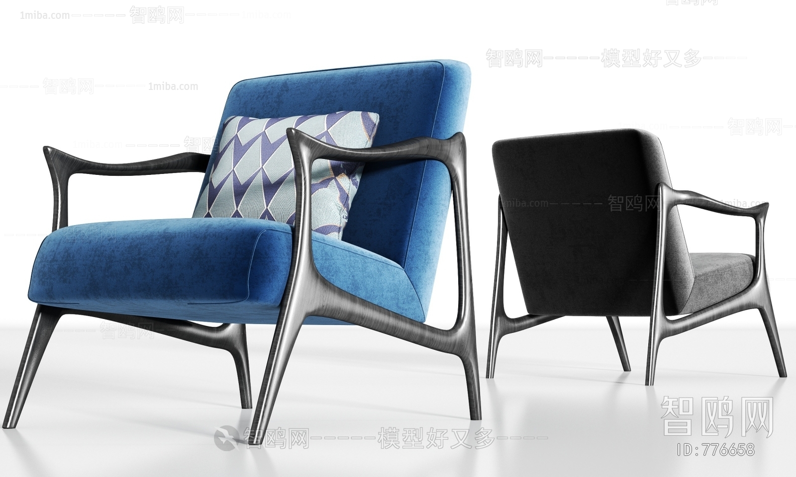 New Chinese Style Lounge Chair