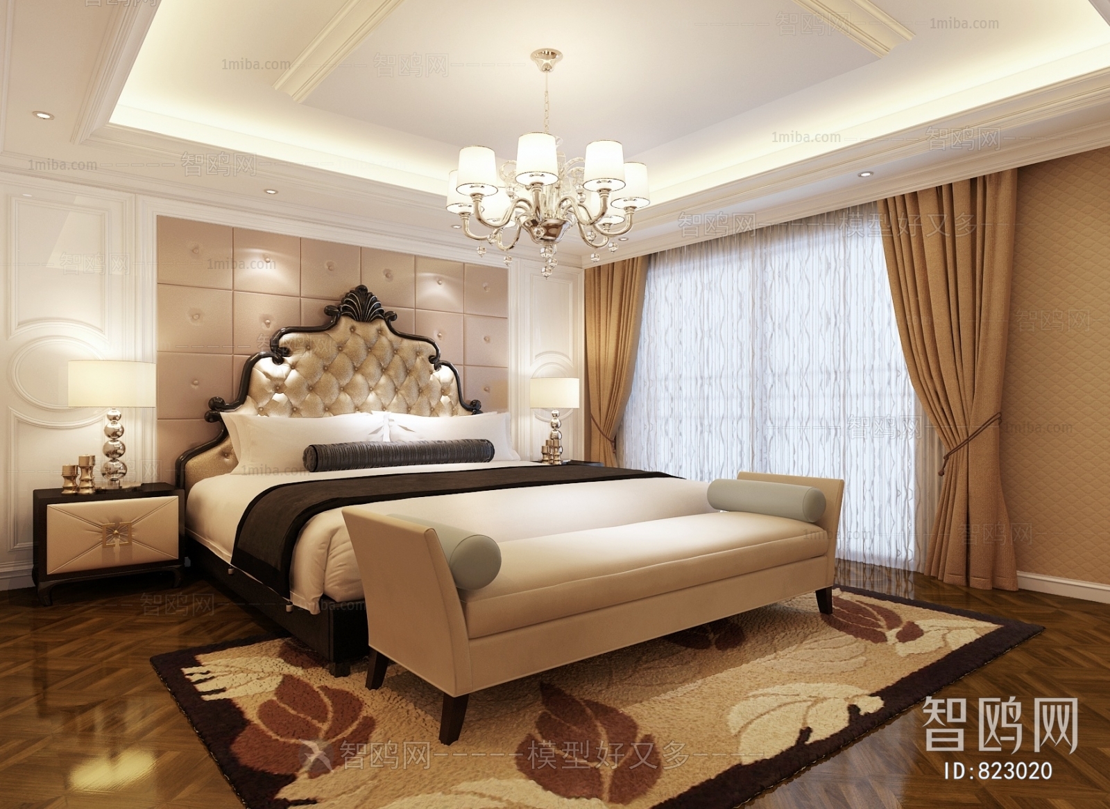 European Style Bedroom