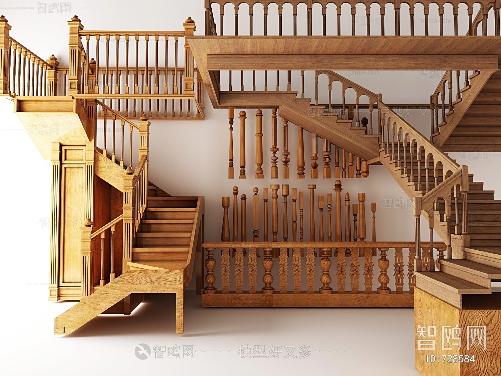 New Chinese Style Stair Balustrade/elevator