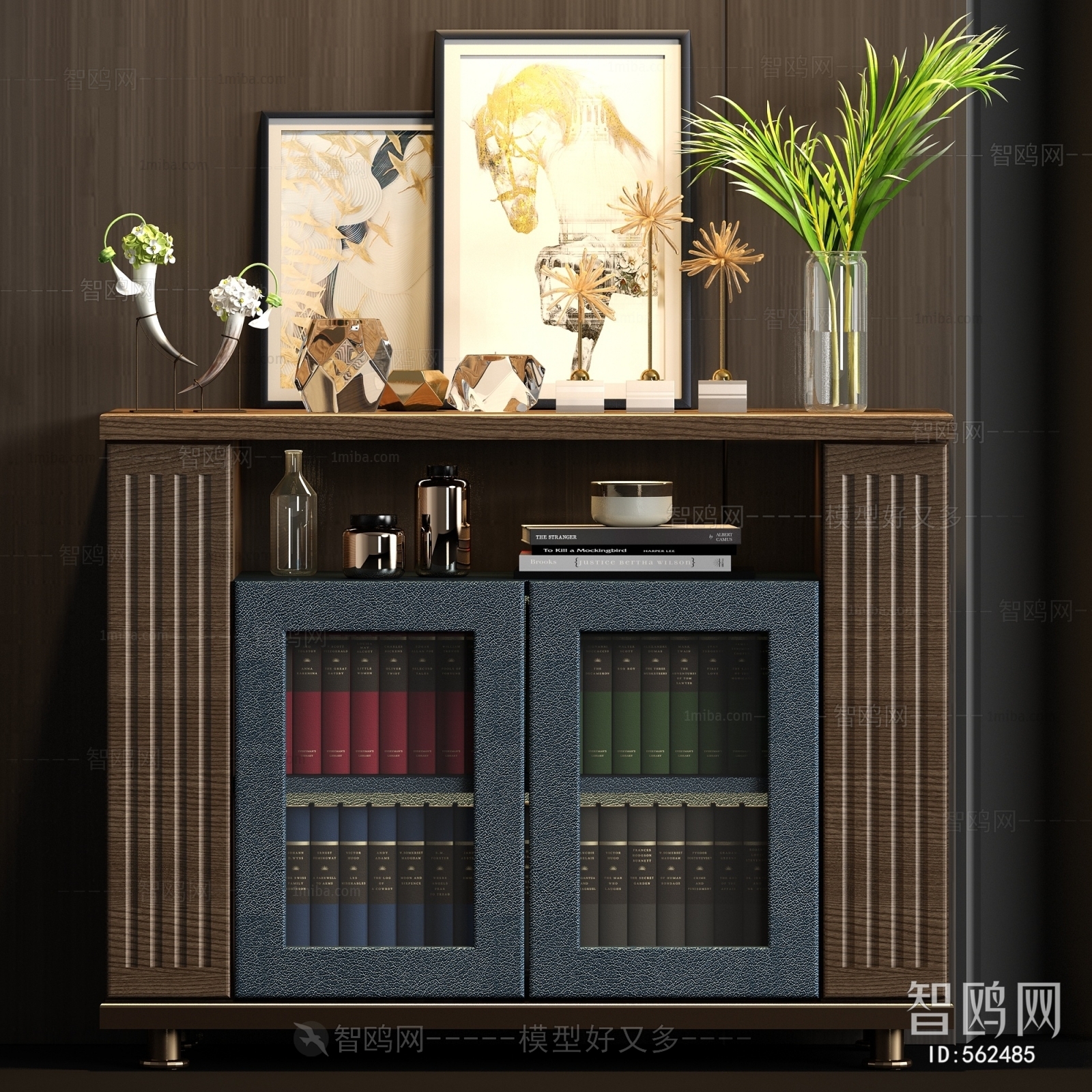 New Chinese Style Entrance Cabinet