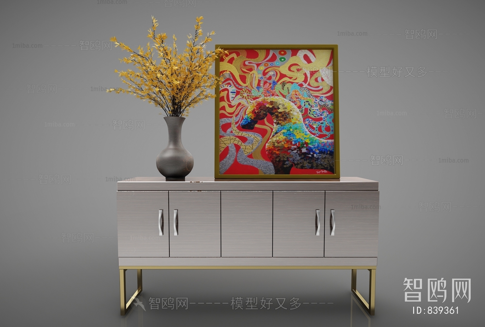 Modern Decorative Cabinet