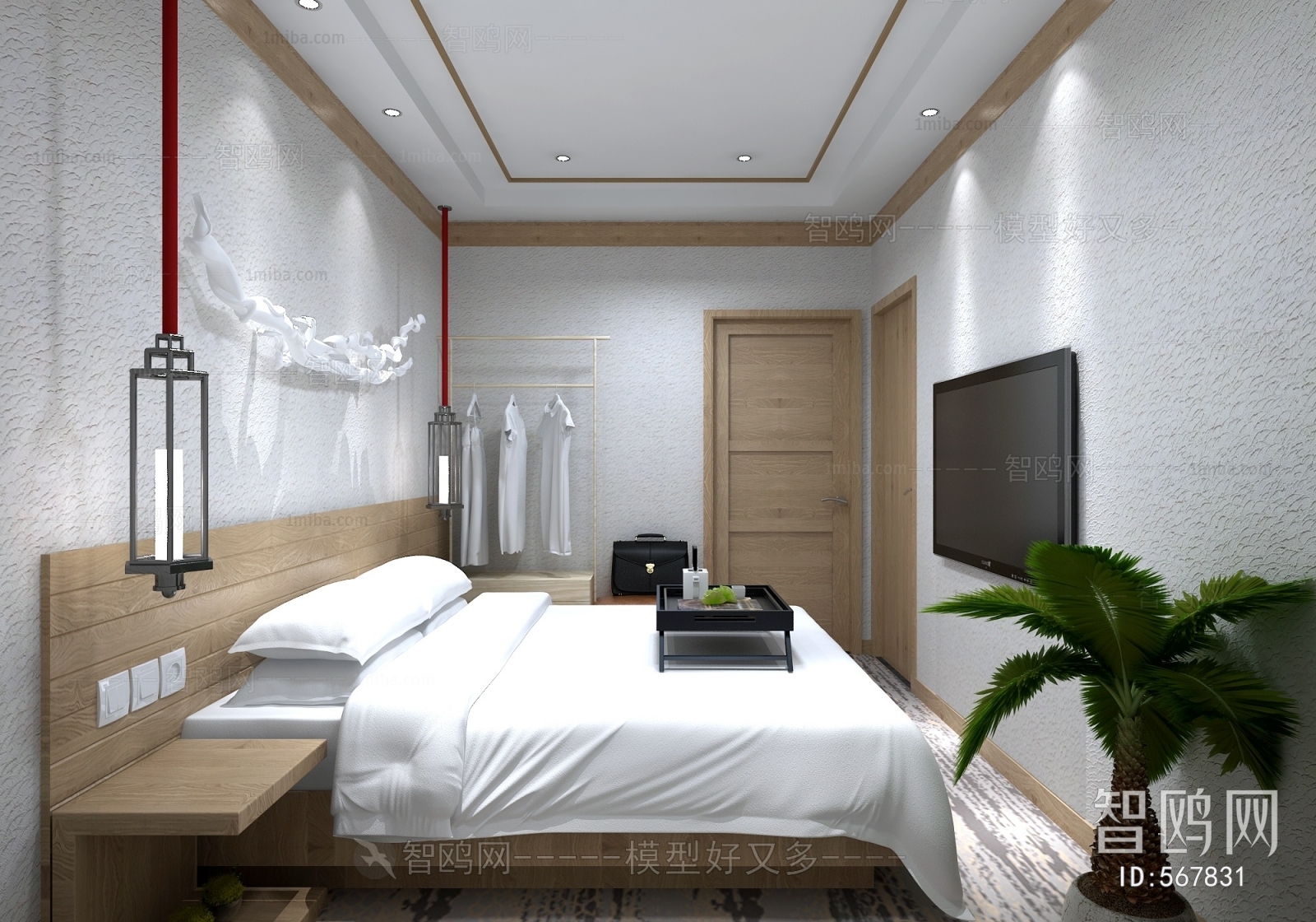 New Chinese Style Guest Room