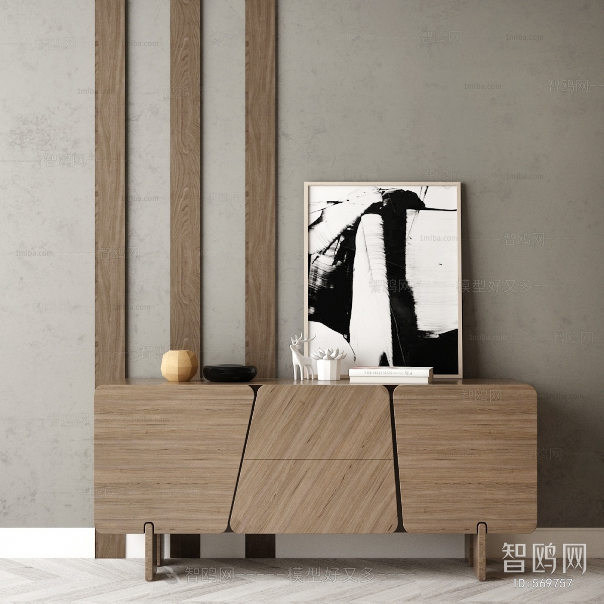 Modern Side Cabinet/Entrance Cabinet