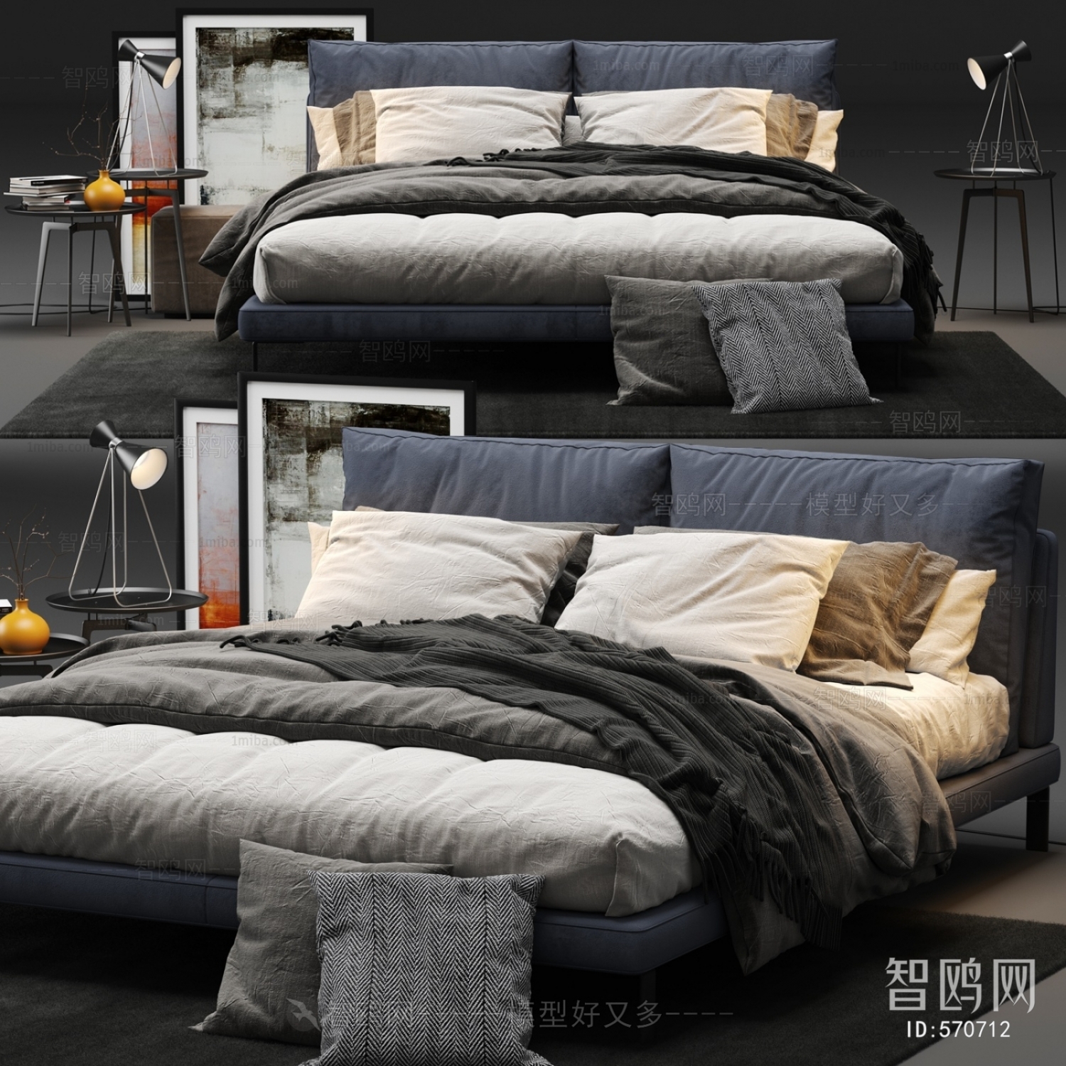 Modern Double Bed