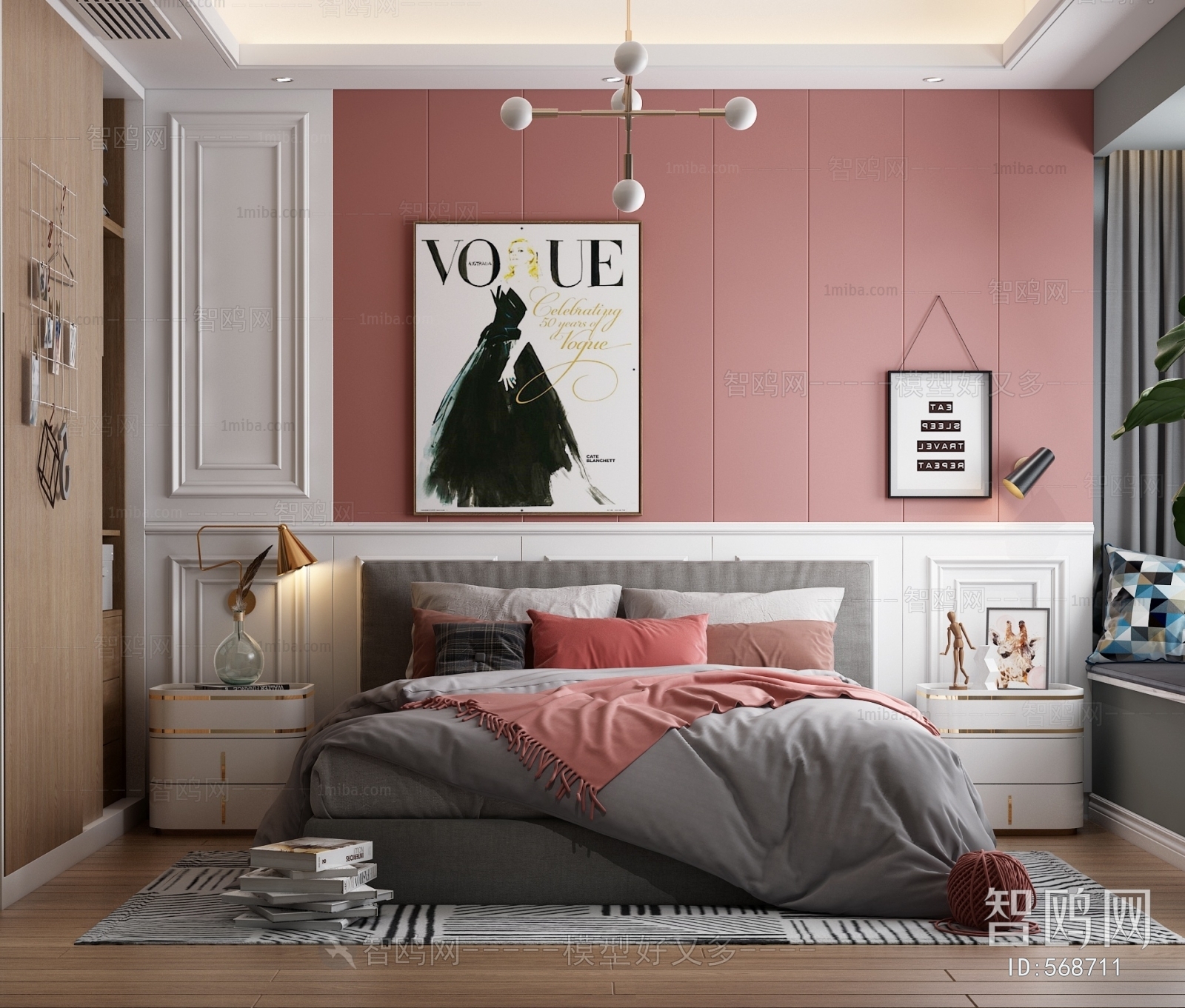 Nordic Style Bedroom