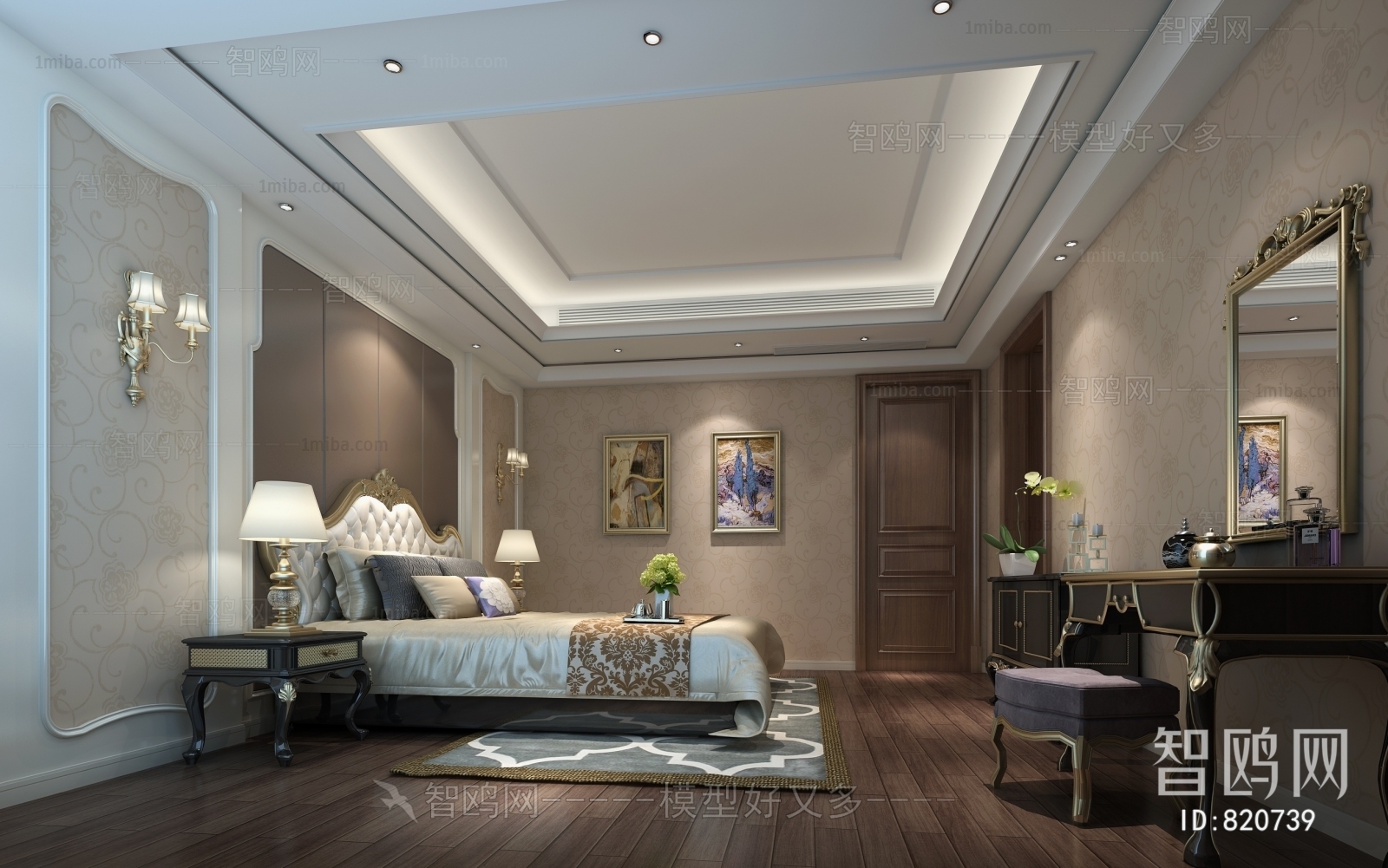 European Style Bedroom