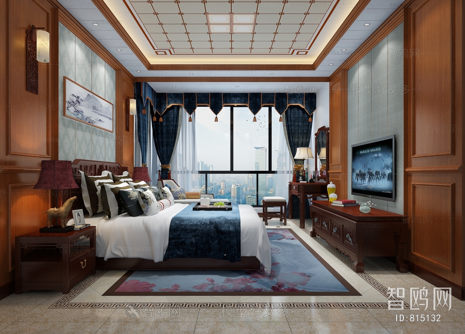 Chinese Style Bedroom