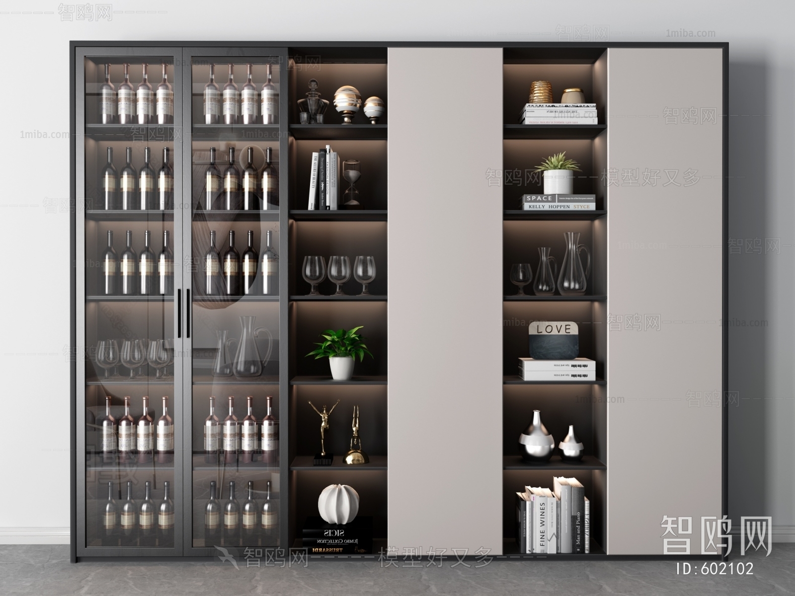 Modern Wine Cabinet