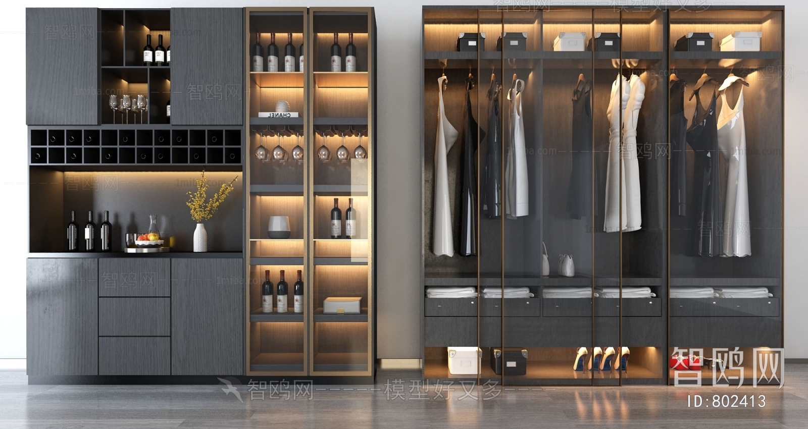 Modern The Wardrobe