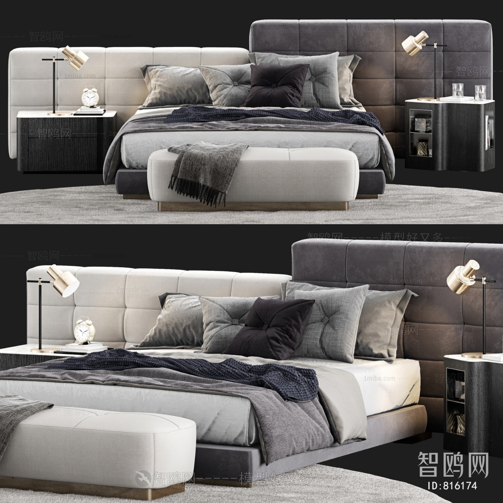 Modern Double Bed