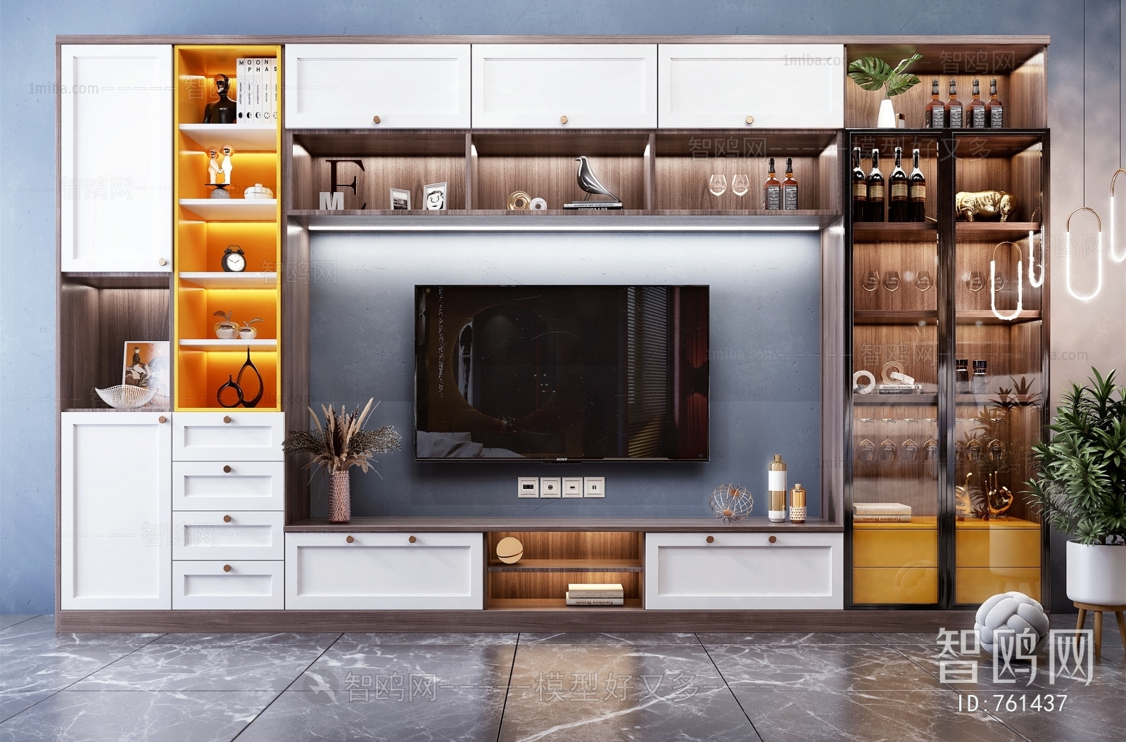 Nordic Style TV Cabinet