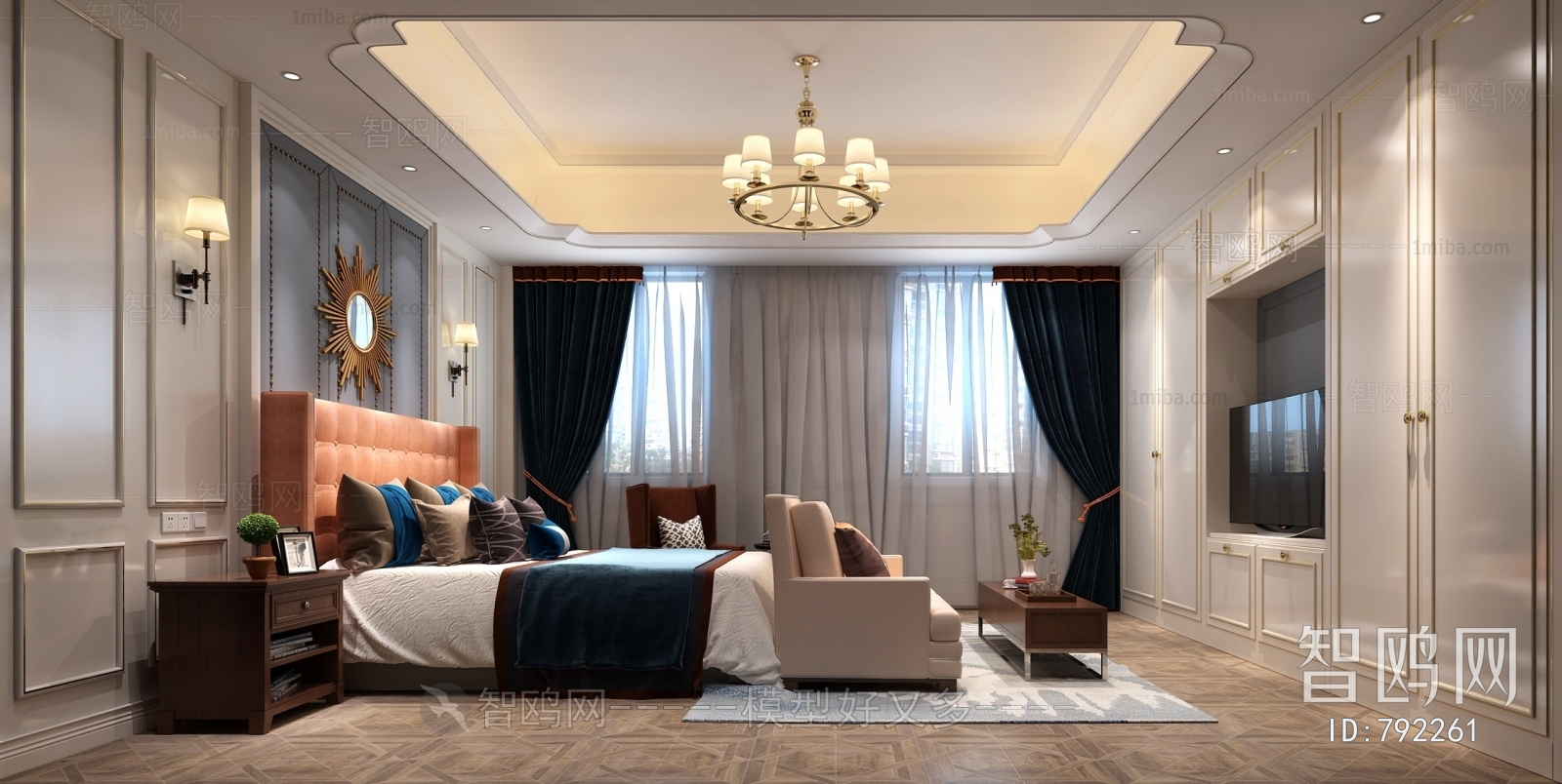 New Classical Style Bedroom