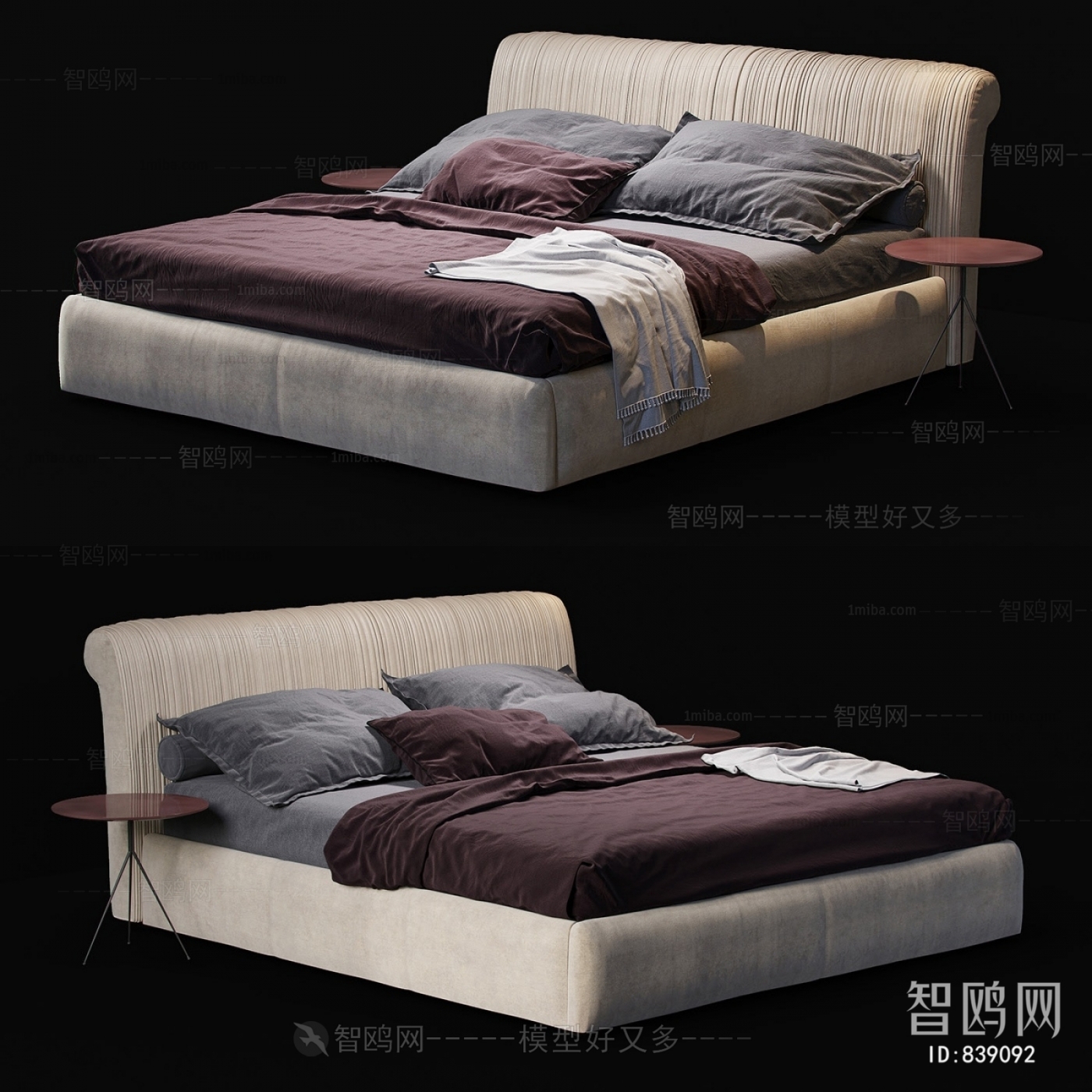 Modern Double Bed