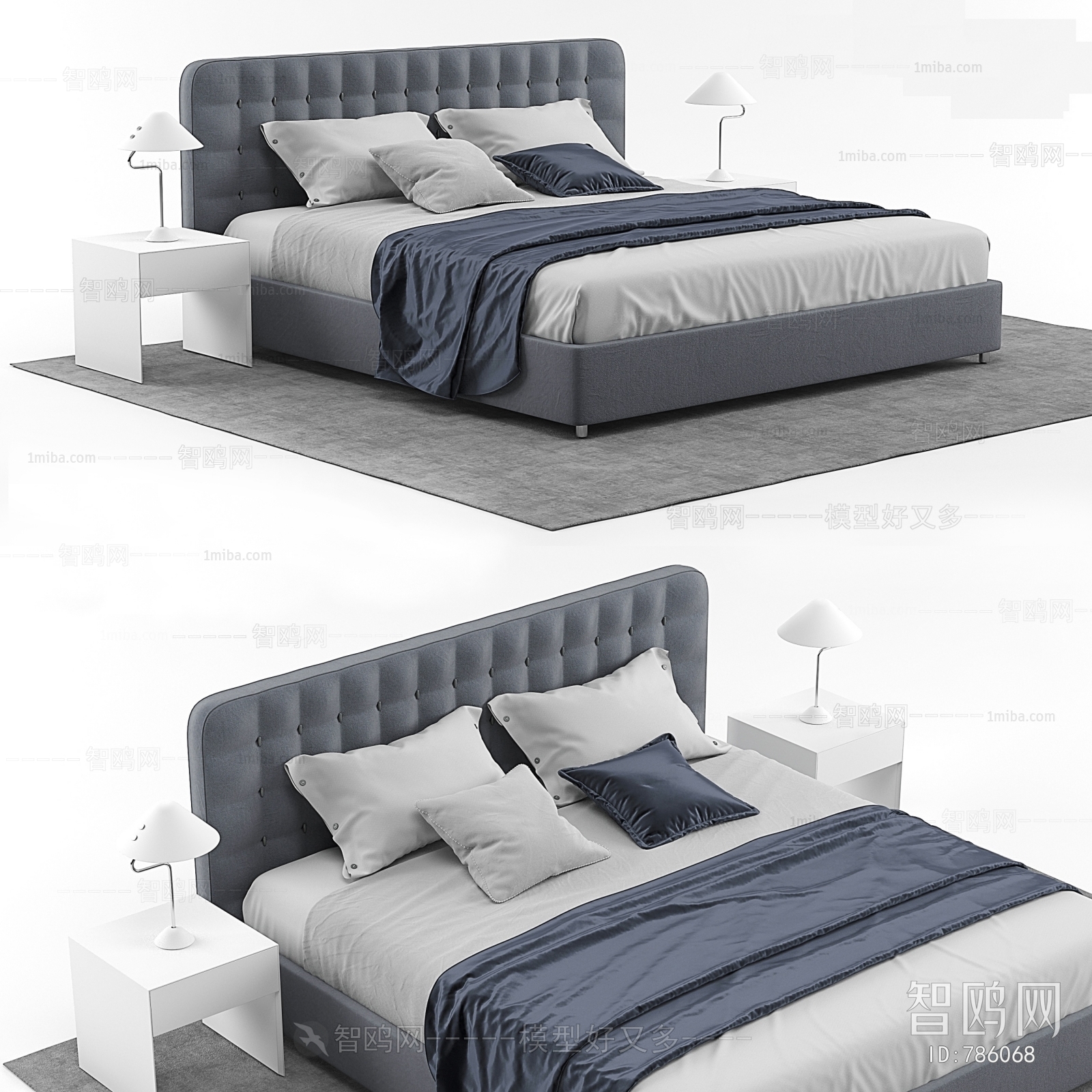 Modern Double Bed