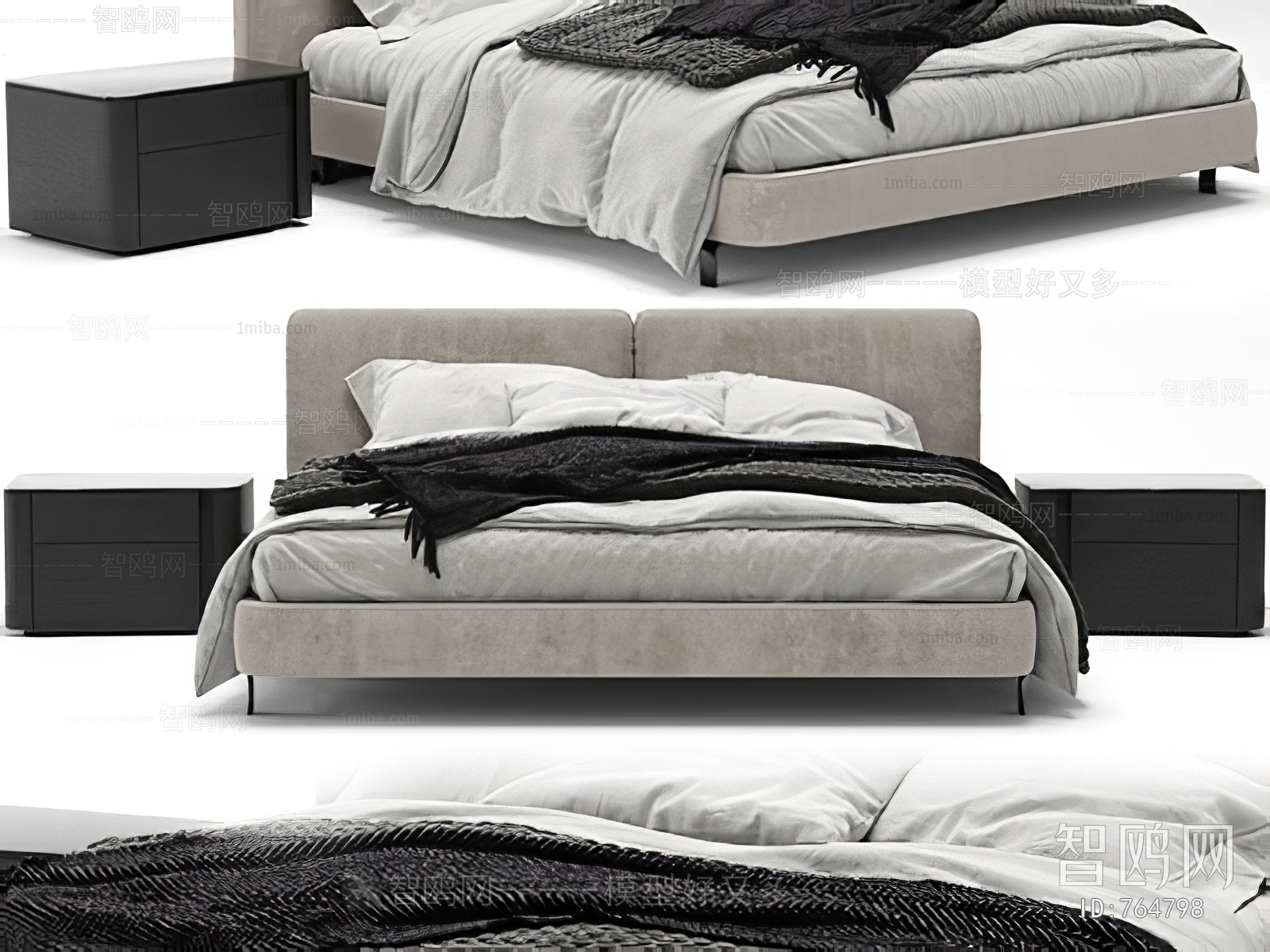 Modern Double Bed