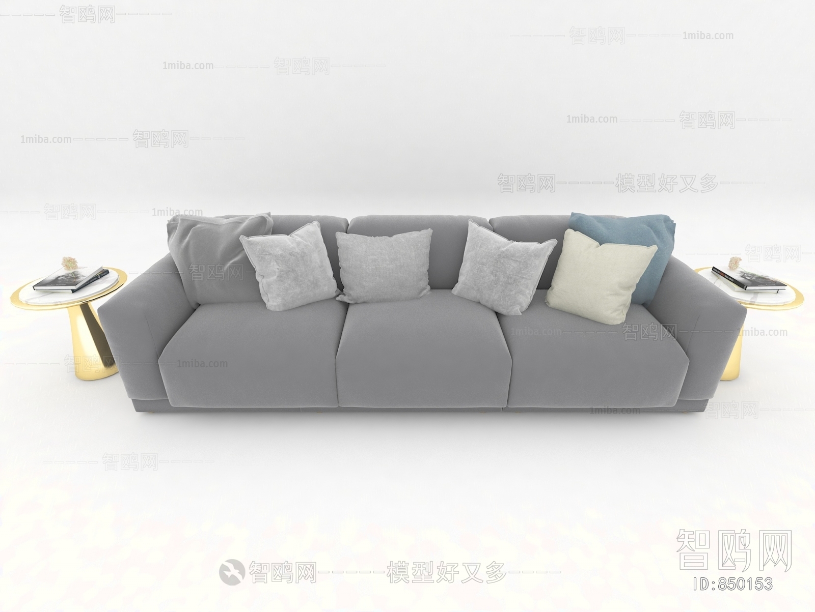 Modern Three-seat Sofa