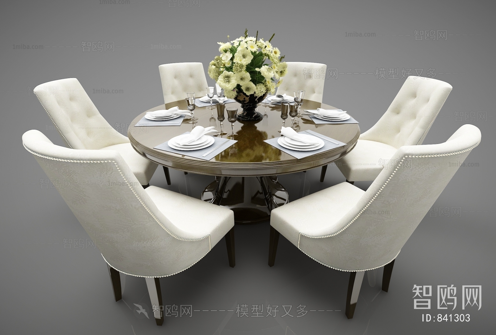 American Style Dining Table And Chairs