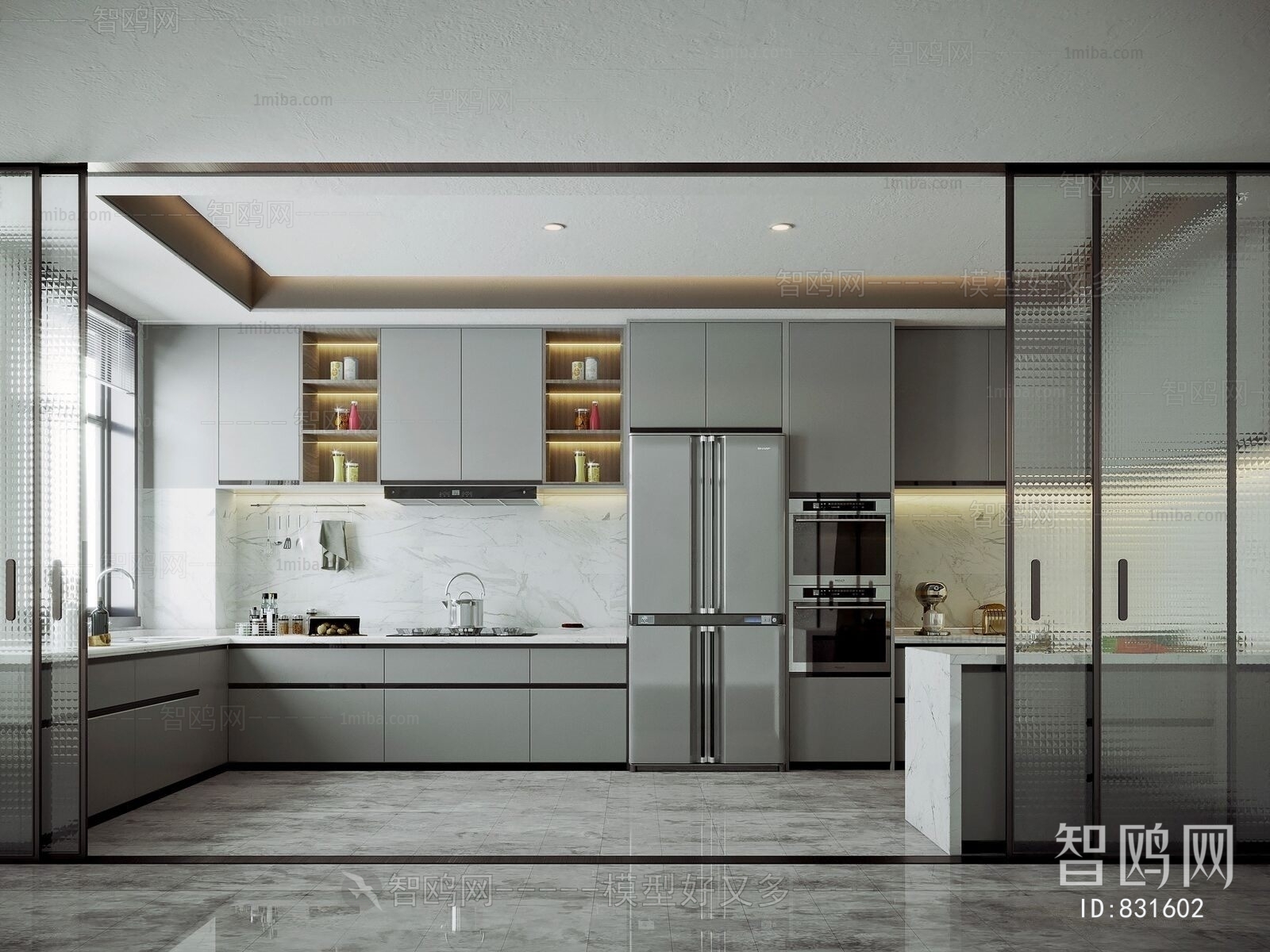 Modern The Kitchen