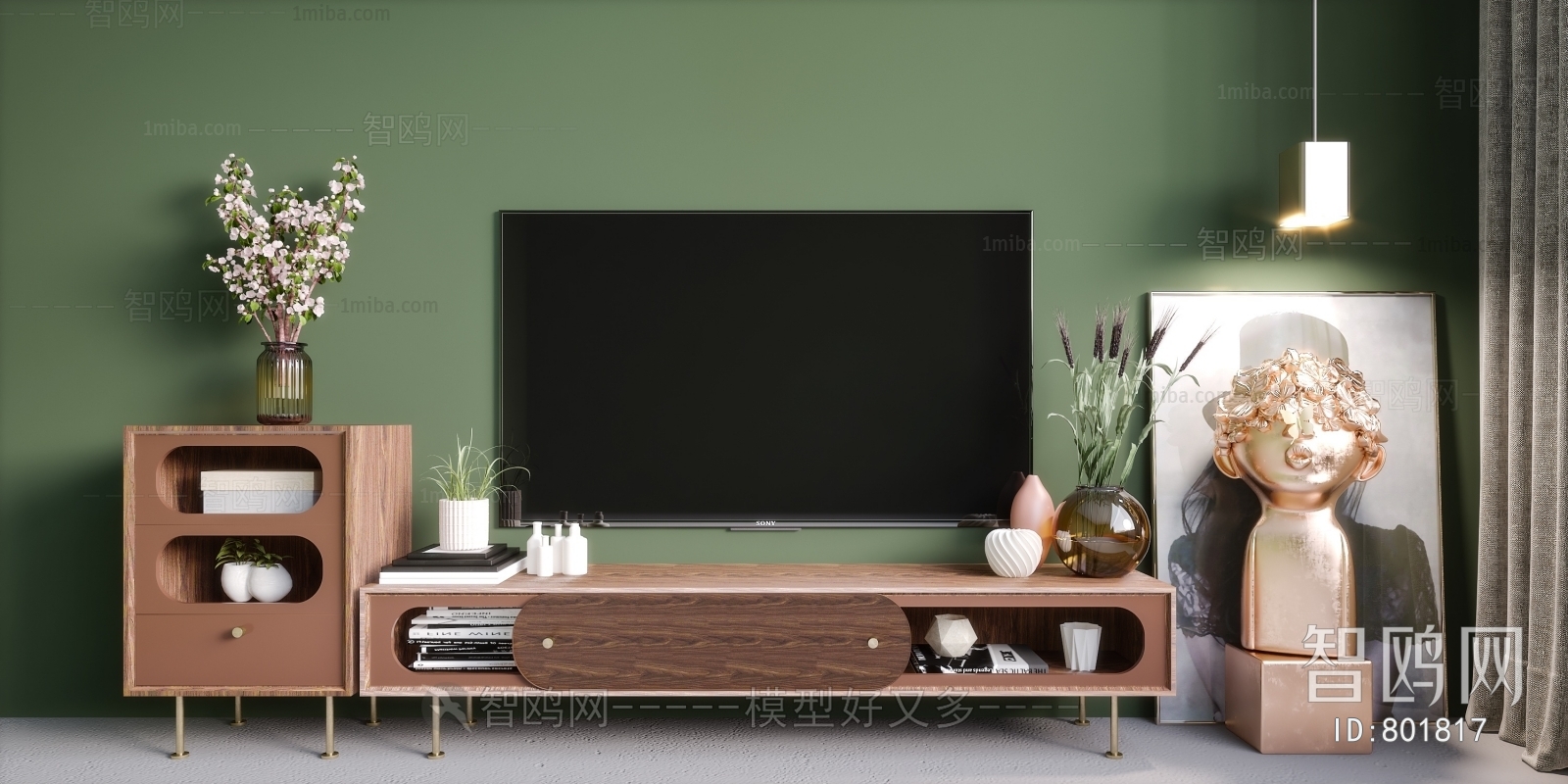 Nordic Style TV Cabinet