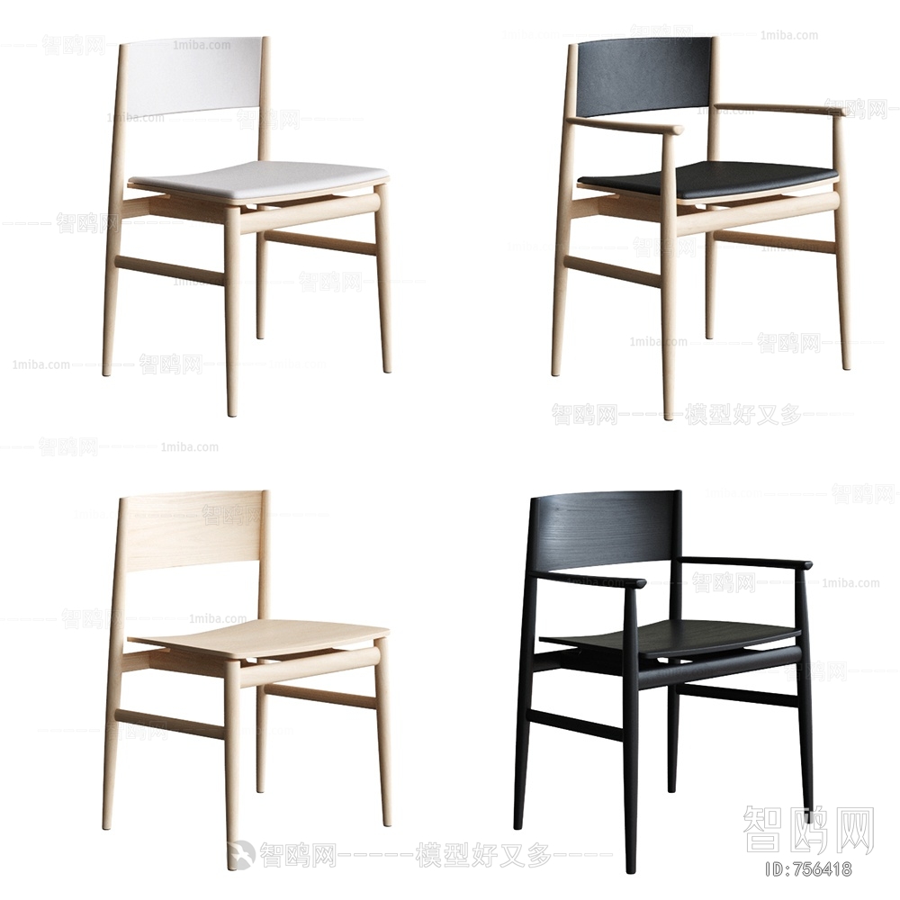 New Chinese Style Single Chair