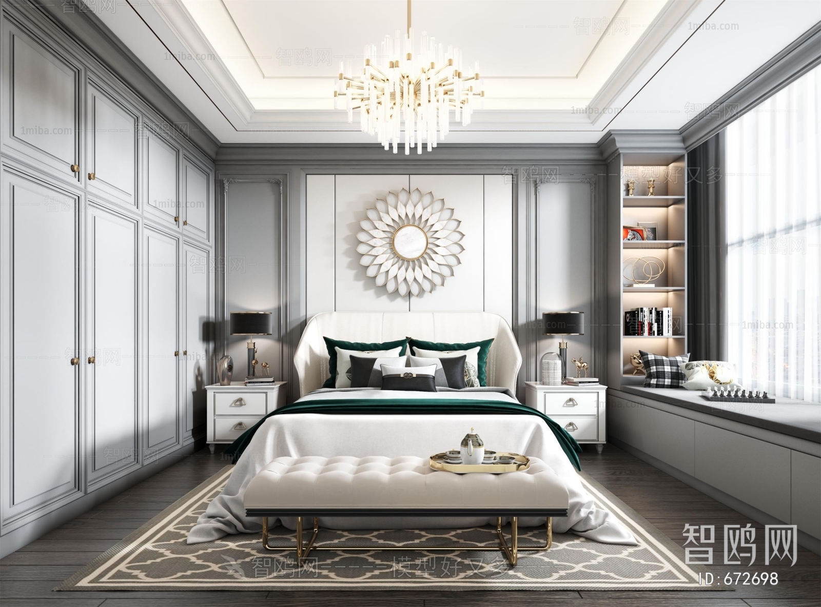 European Style Bedroom