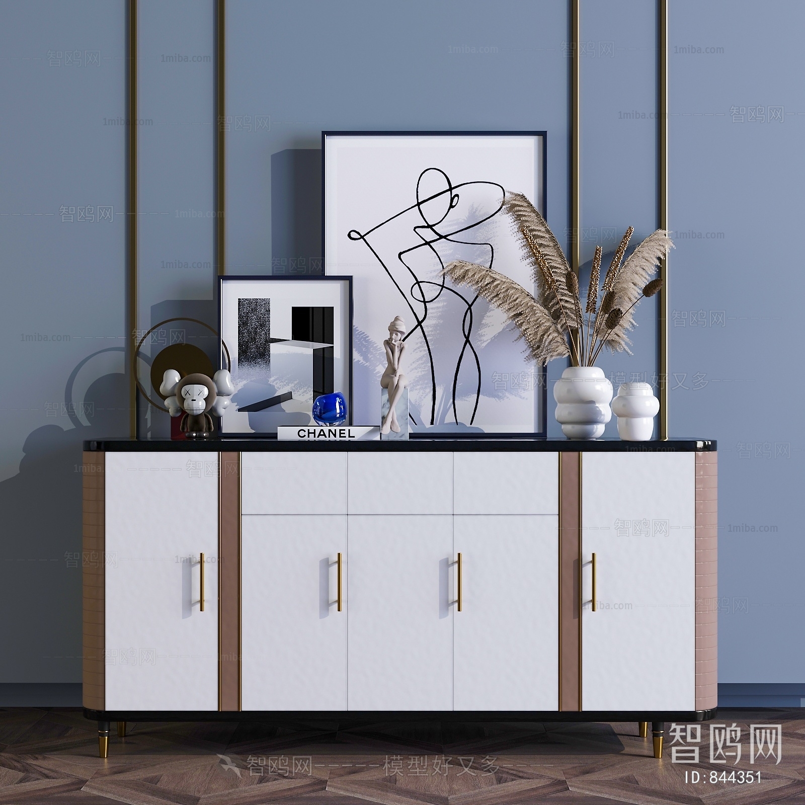 Modern Side Cabinet/Entrance Cabinet