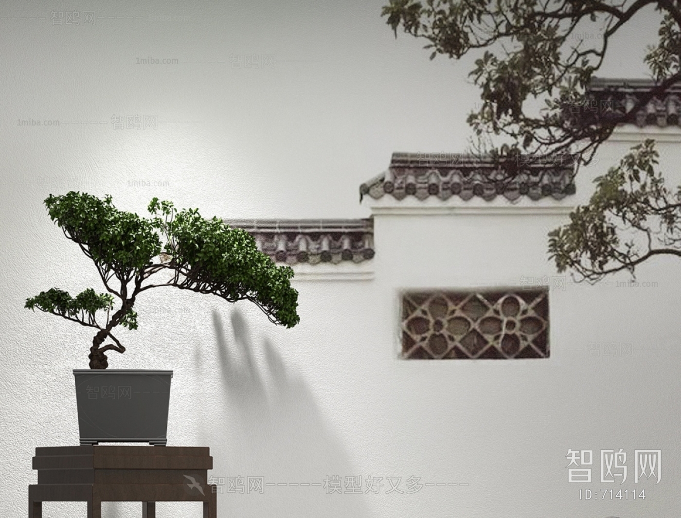 New Chinese Style Bonsai