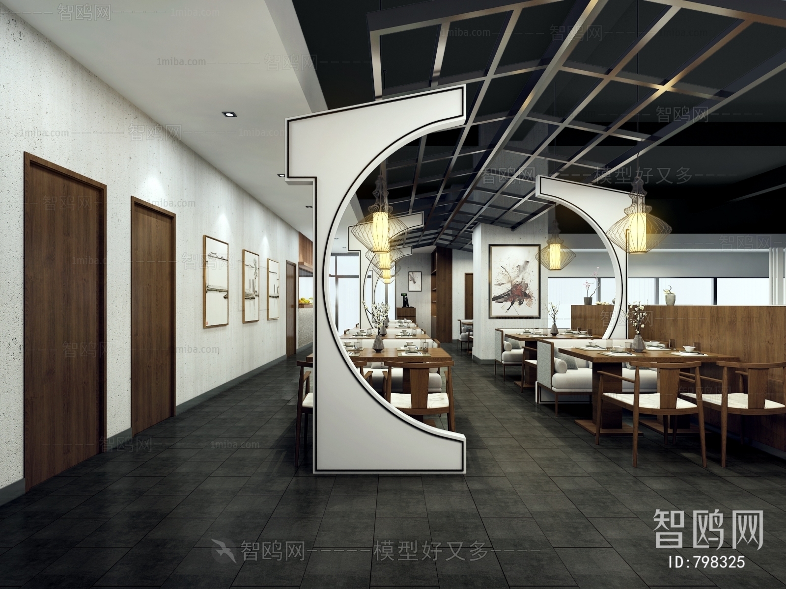 New Chinese Style Catering Space