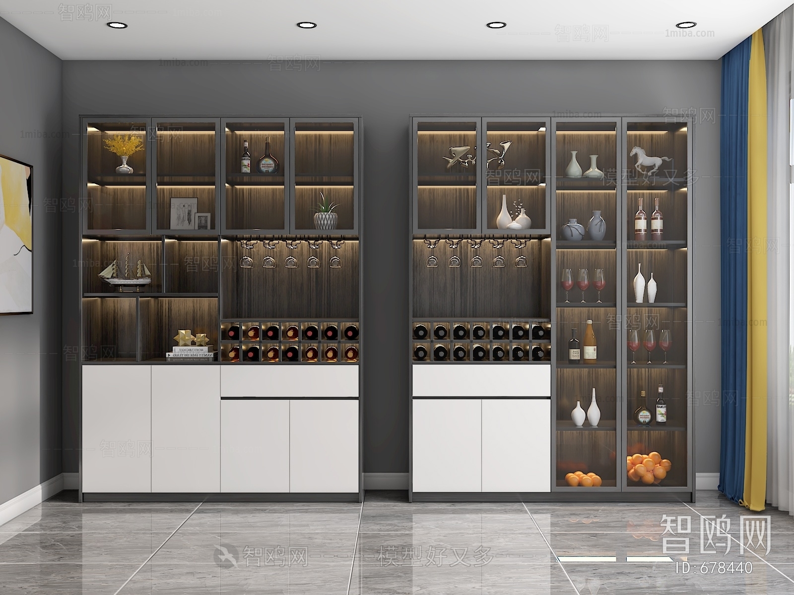 Modern Wine Cabinet