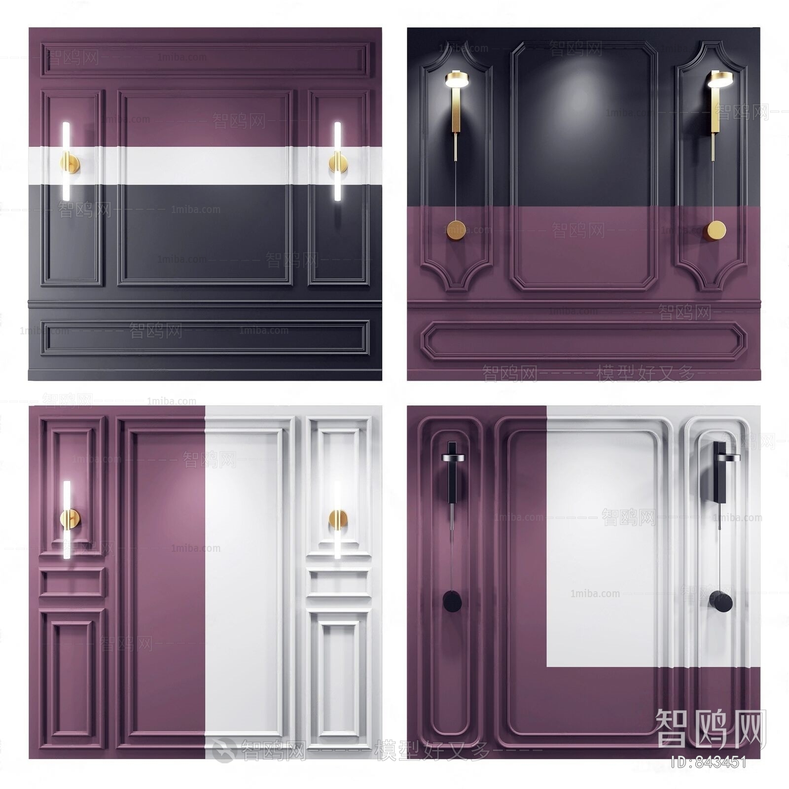 Simple European Style Panels