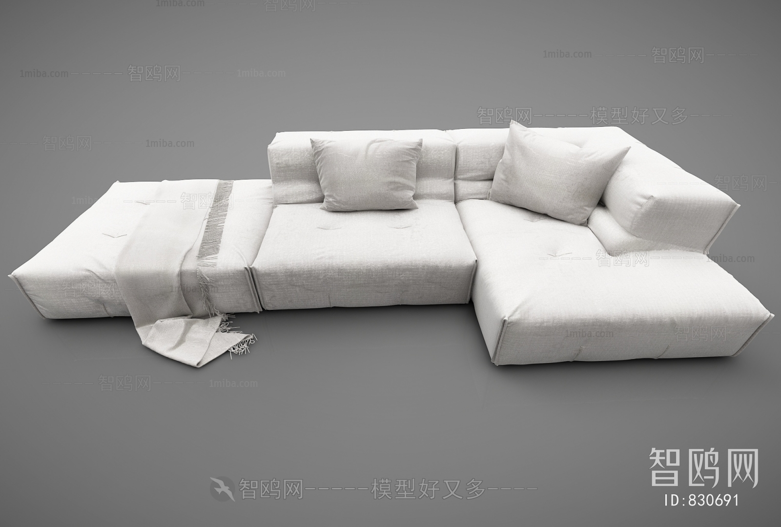 Modern Multi Person Sofa