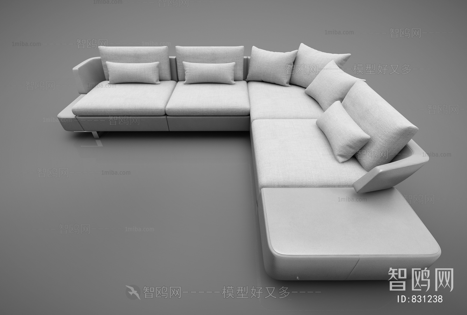 Modern Multi Person Sofa