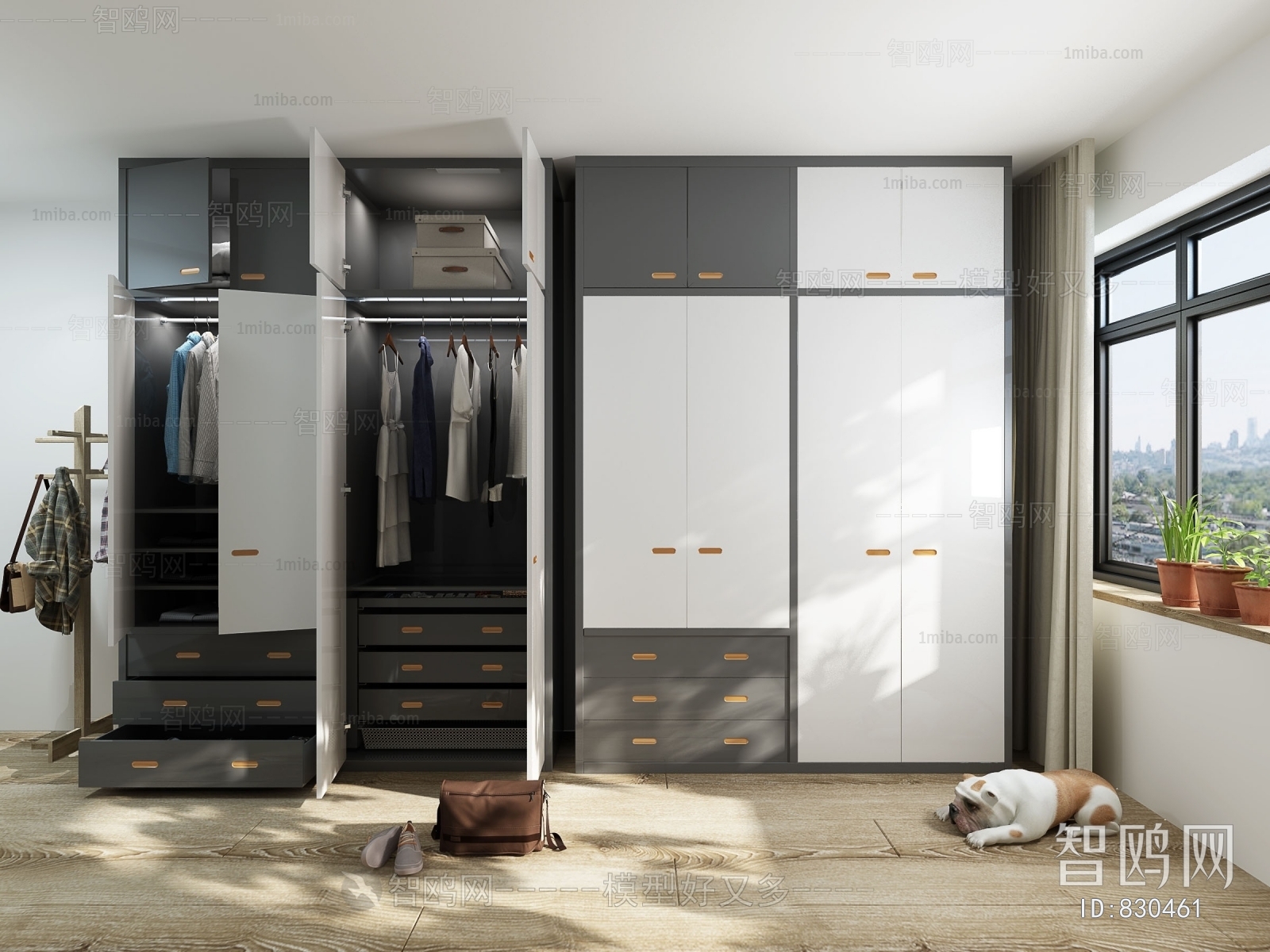 Modern The Wardrobe