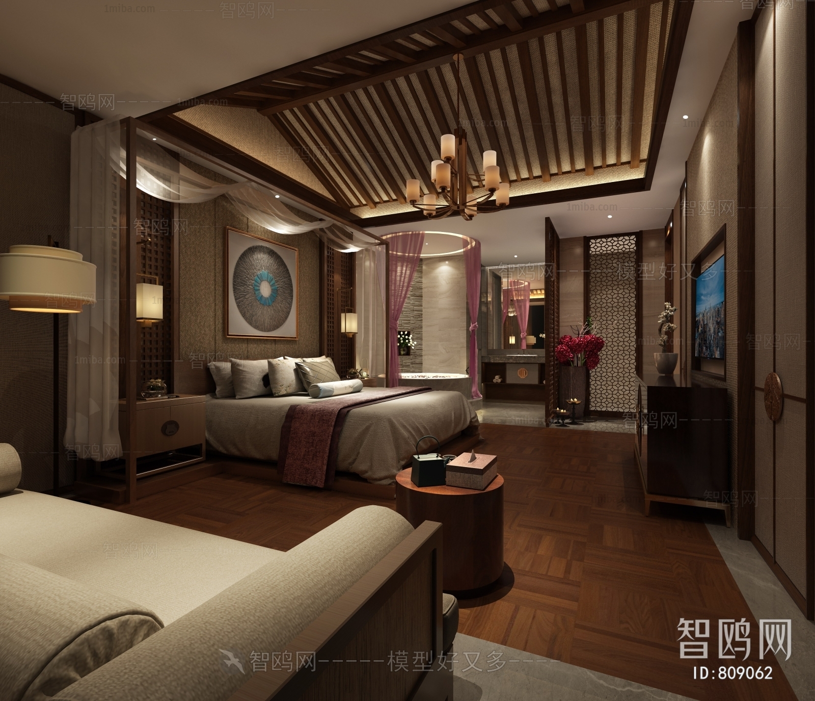 New Chinese Style Guest Room