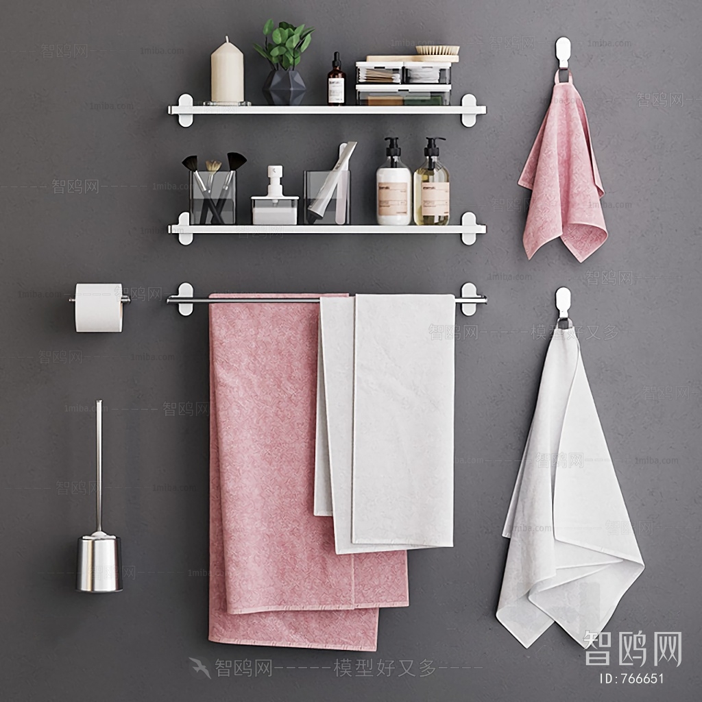 Modern Bathroom Set