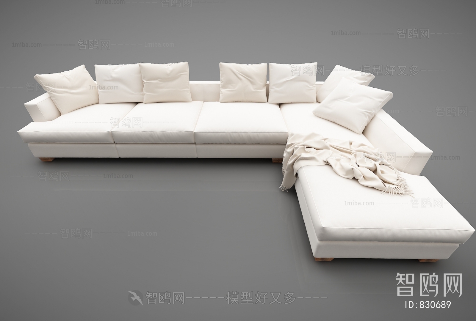 Modern Multi Person Sofa