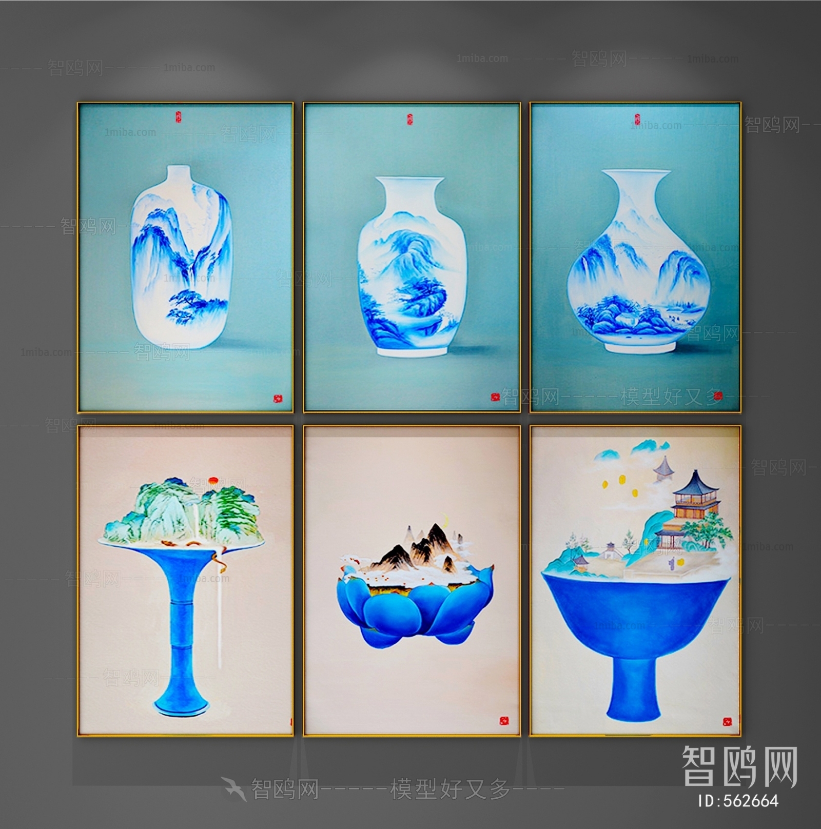 New Chinese Style Painting