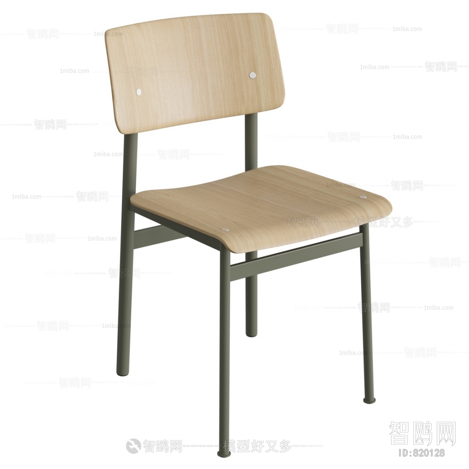 Nordic Style Single Chair