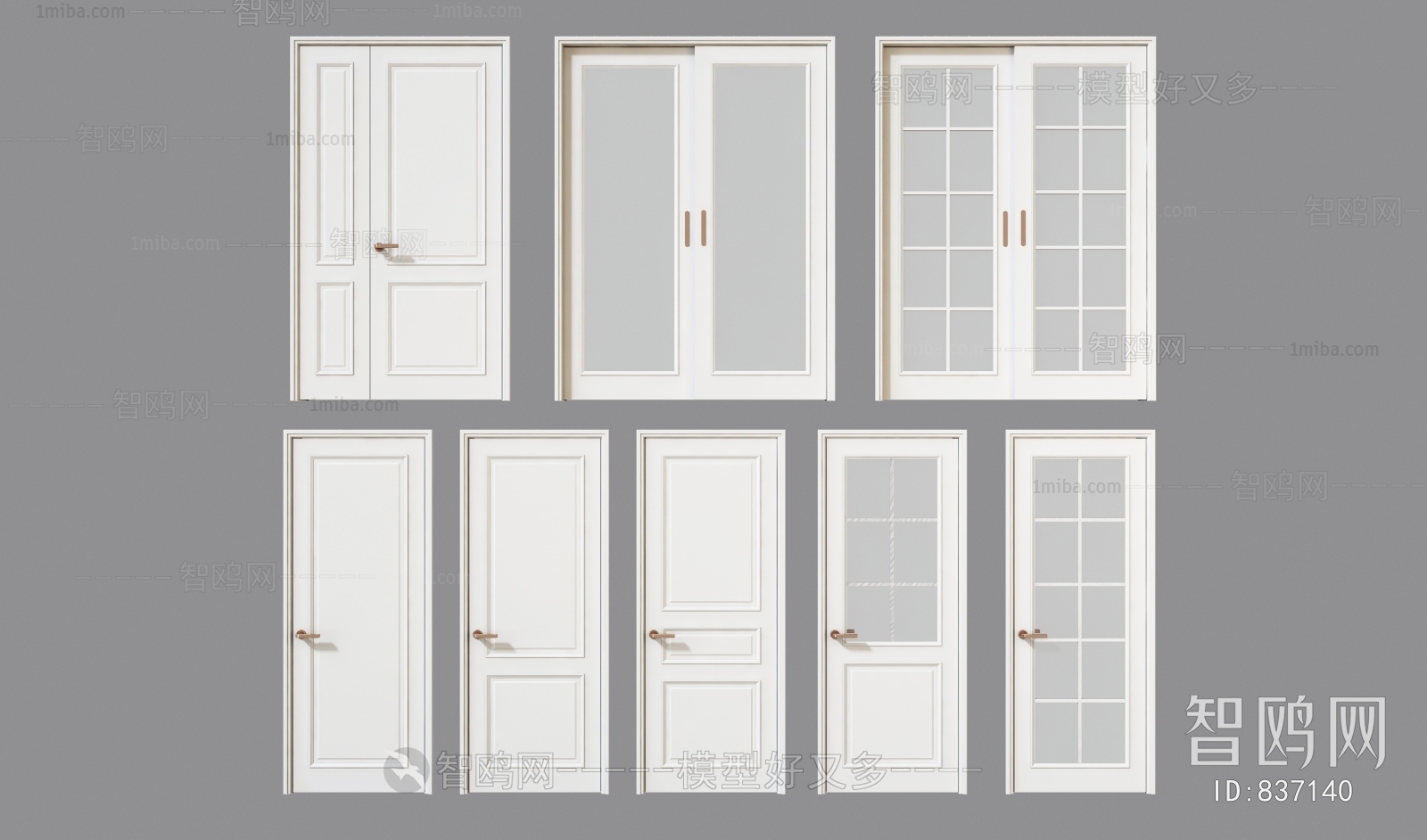 Simple European Style Door