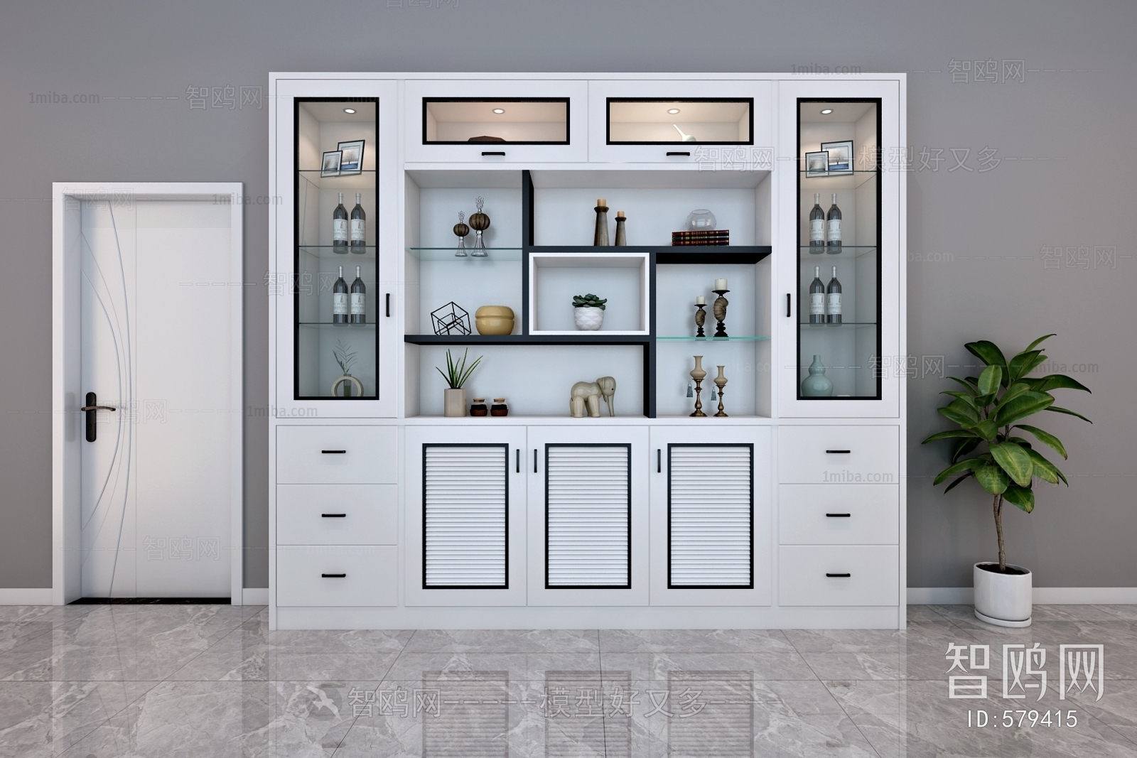 Modern Wine Cabinet