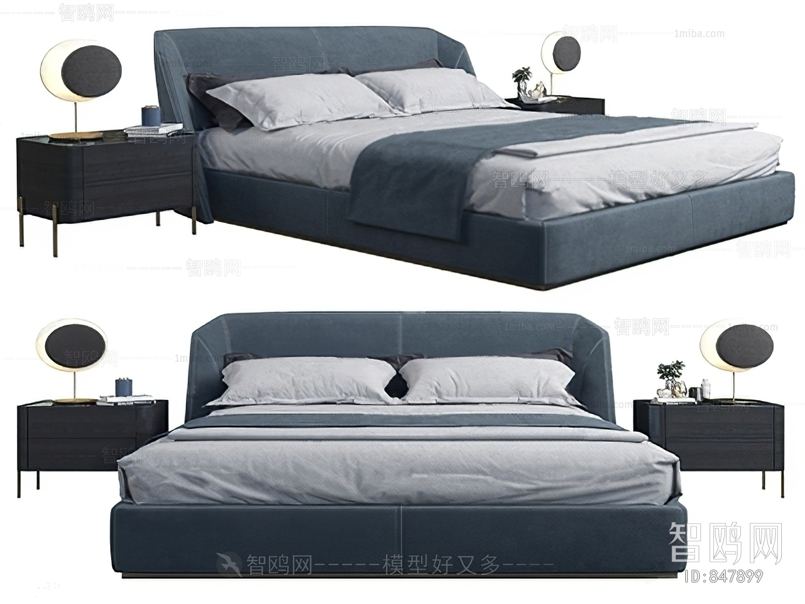 Modern Double Bed