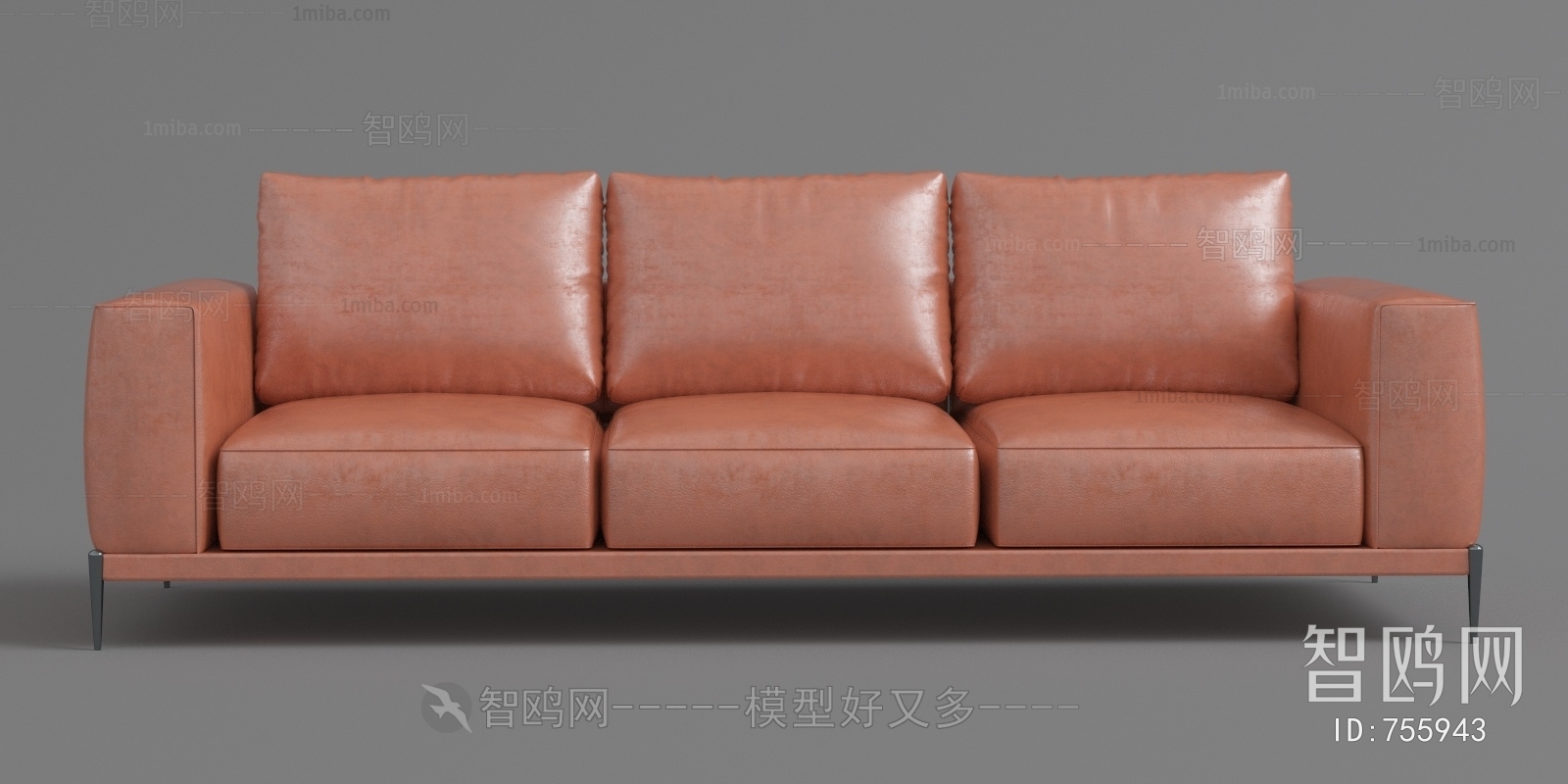 Modern Three-seat Sofa